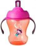 Tommee Tippee Kubek Niekapek Ze Słomką Girl 230Ml 6M+