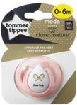 Tommee Tippee Smoczek Uspokajający Moda 0-6M Girl 1Szt