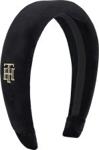 TOMMY HILFIGER DAMSKA OPASKA NA GŁOWĘ TH ELEVATED HEADBAND VELVET BLACK AW0AW10628 BDS