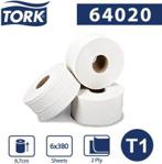 Tork Jumbo T1 Papier Toaletowy 380M Biały 64020