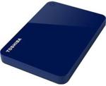 Toshiba Canvio Advance 1TB 2,5" USB 3.0 Niebieski (HDTC910EL3AA)