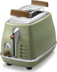 Toster De'Longhi Icona Vintage CTOV 2103.GR oliwkowy