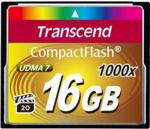 Transcend CompactFlash 16GB 1000x UDMA7 (TS16GCF1000)