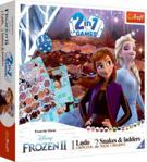 Trefl 2w1 Chińczyk + Węże i drabiny Frozen 2 02068