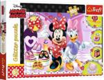 Trefl Puzzle 100el. Glitter Minnie i błyskotki