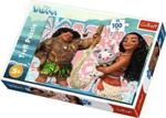 Trefl Puzzle 100el. Vaiana I Przyjaciele 16298