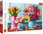 Trefl Puzzle 1500el. Kwiaty W Wazonach 26157