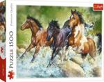 Trefl Puzzle 1500el. Trzy Dzikie Konie 26148