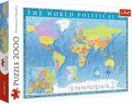 Trefl Puzzle 2000el. Polityczna Mapa Świata 27099
