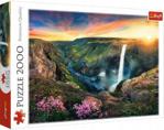 Trefl Puzzle 2000el. Wodospad Haifoss Islandia 27091