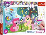 Trefl Puzzle 35el. My Little Pony Kucyki I Ptasie Drzewo + Naklejki 75116