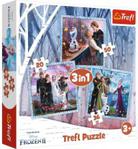 Trefl Puzzle 3w1 Kraina Lodu Magiczna opowieść 34853