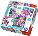 Trefl Puzzle 3W1 My Little Pony Magia Przyjaźni 34823