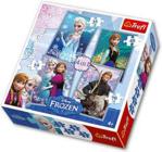 Trefl Puzzle 4W1 Disney Kraina Lodu Kraina Lodu 34210