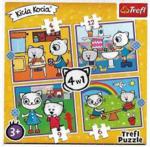 Trefl Puzzle 4W1 Kicia Kocia 91730