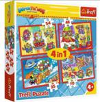 Trefl Puzzle 4W1 Tajni Szpiedzy 34376