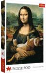 Trefl Puzzle 500el. Mona Lisa I Kot Mruczek 37294