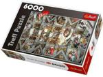 Trefl Puzzle 6000el. Sklepienie Kaplicy Sykstyńskiej 65000