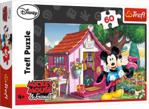 Trefl Puzzle 60el. Miki I Minnie W Ogrodzie 17285