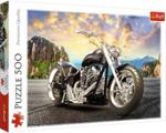 Trefl Puzzle Czarny Motocykl 500el.