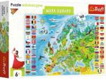 Trefl Puzzle Edukacyjne Mapa Europy 160el.