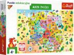 Trefl Puzzle Trefliki Puzzle Mapa Polski 15556