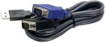 Trendnet Kabel KVM - USB / VGA - 3,10 metra - TK-CU10