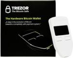 TREZOR portfel dla kryptowalut Bitcoin Ethereum Litecoin biały