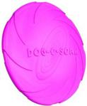 TRIXIE Frisbee z Kauczuku, Pływające M Fioletowy TX33501FIO