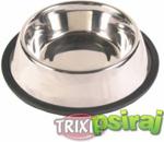 TRIXIE MISKA METALOWA NA GUMIE 1,8L/20cm