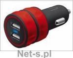 Trust Dual Smartphone Car Charger Red (20157)