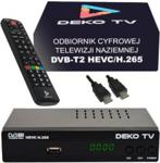 Tuner Dekoder DVBT-T2 DekoTV Pro czarny