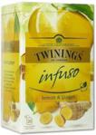 Twinings Infuso Imbir, Cytryna Herbatka Owocowo Ziołowa 20GX1,5 Saszetek