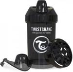 Twistshake Kubek Niekapek Z Mikserem Do Owoców Czarny 300Ml