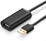 Ugreen Kabel przedłużający USB 2.0 US121 aktywny 10m czarny (10321)