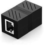 UGREEN ZŁĄCZKA, PRZEDŁUŻKA SIECIOWA RJ45 ETHERNET, 8P/8C, CAT.7, UTP (CZARNA) (18750UNIW)