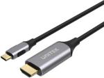 UNITEK KABEL ADAPTER UNITEK USB TYP-C - HDMI 2.0 1,8M CZARNY - SZYBKA DOSTAWA LUB ODBIÓR WARSZAWA CZARNY (V1125A)