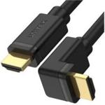 Unitek Kabel kątowy 90° HDMI 2.0 - HDMI (4k/60Hz) 3m