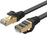 Unitek Patch Cable Cat.7 Czarny 2M Płaski (C1897Bk2M)