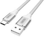 Unitek Premium USB A - USB C (M/M) Srebrny 1m (Y-C4025ASL)