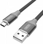 Unitek Premium USB A - USB C (M/M) Szary 1m (Y-C4025AGY)