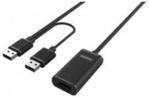 Unitek USB - USB Czarny (Y-277)