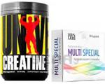 Universal Creatine Monohydrate Micronized + 100% Labs Multi Special 500G+30Kaps