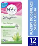 Veet Plastry Z Woskiem Do Skóry Suchej 12szt