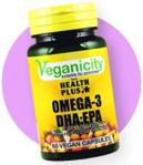 Veganicity Omega-3 DHA+EPA 500mg 60 tabl.