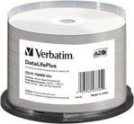 Verbatim CD-R 700MB 52x DataLife Super AzO - do nadruku (cake 50 szt.) - 43745 !