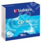 Verbatim CD-R 700MB 52x Slim ExTRA PROTECTION