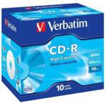 VERBATIM CD-R Datalife Extra Protection 40x 800MB Jewel Case 10 szt