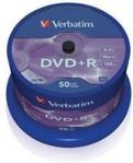 Verbatim DVD-R, 16x, 4.70GB, 50 pcs (97176)