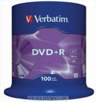Verbatim DVD-R 4,7GB Azo x16 cake 100 szt